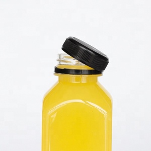 批发定制透明PET塑料方形瓶250毫升350毫升500毫升一次性茶叶定制透明瓶 - Product Image 3