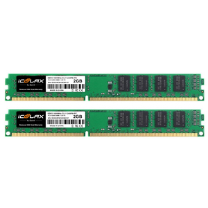 ICOOOLAX DDR3 memoria SO-DIMM RAM 2GB 4GB 8GB 1066/1333/1600MHz 1.35V a bassa tensione ECC per uso industriale PC sistema integrato all'ingrosso - Product Image 1