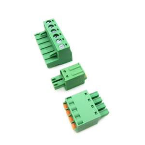 プラグインターミナルブロック3.5mm 3.81mm,工場カスタムオスメスPCBプラグインターミナルブロックコネクタ - Product Image 1