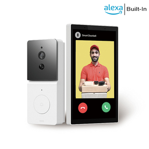 5-Inch Smart Home Touch <strong>Control</strong> Panel with Alexa Built-In, 120 US LCD Screen, Voice & Remote <strong>Control</strong> for Home Automation