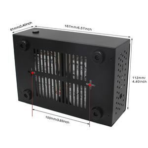 Naspi Gemini Dual 2.5 "Sata Hdd/Ssd Nas Case Kit con ventola Pwm, Raid, spegnimento veilig e spegnimento automatico Op Voor Raspberry Pi 4 - Product Image 4