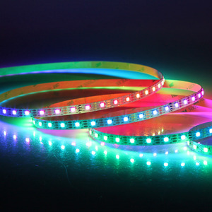 RGBIC Mgical Ambient Light Strip Schmale Leiterplatte 5mm 5V WS2812 2020 160leds Programmier bare RGB Digital Pixel Running LED-Streifen leuchten
