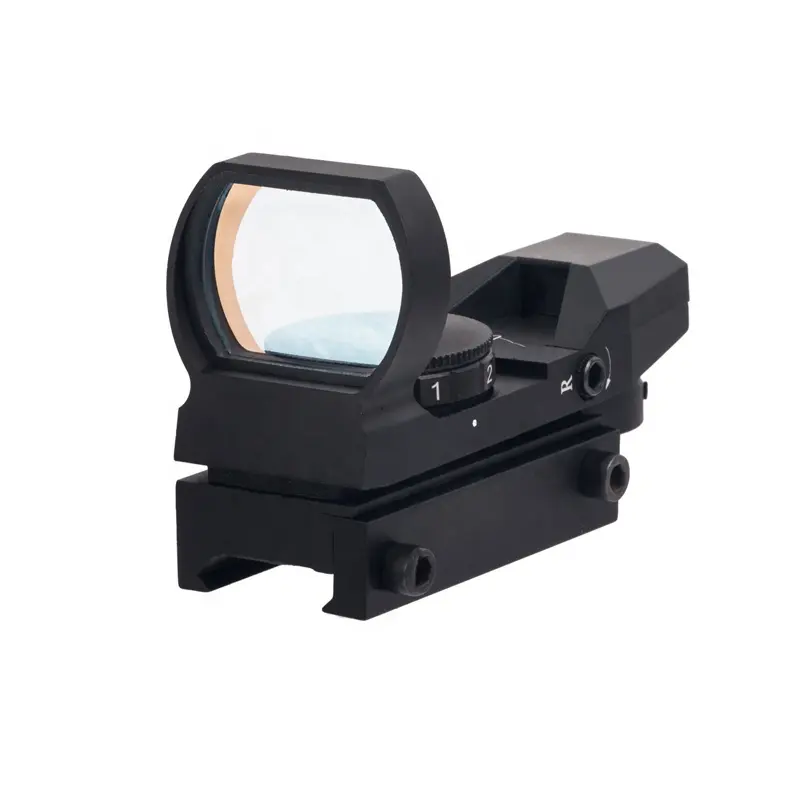 بصريات MZJ 1X22X33mm 4 reticle نقطة حمراء خضراء نطاق بصريات الصيد في الهواء الطلق نقطة حمراء البصر