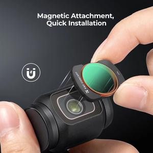K&amp;F Concept Sports Camera <strong>Filter</strong> for DJI Osmo Pocket <strong>3</strong> UV CPL <strong>ND</strong>/PL Black Mist 1/4 Adjustable ND2-32 ND32-512 Optional <strong>Filters</strong> - Product Image 3