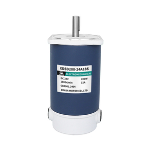 <strong>High</strong>-Speed 12V/24V <strong>DC</strong> <strong>Motor</strong> 200W With Strong 3000 <strong>Rpm</strong> Forward Reverse Adjustable Speed Brush Commutation for Fan Boat Use - Product Image 1