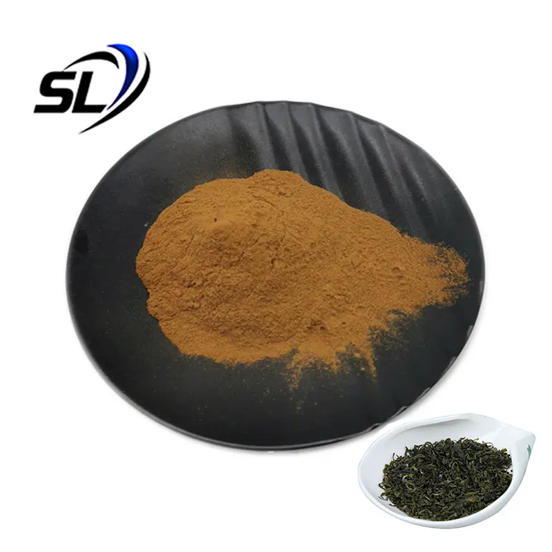 Tea Polyphenols Manufacturer Supply Organic Green Tea Extract Tea Polyphenols Powder