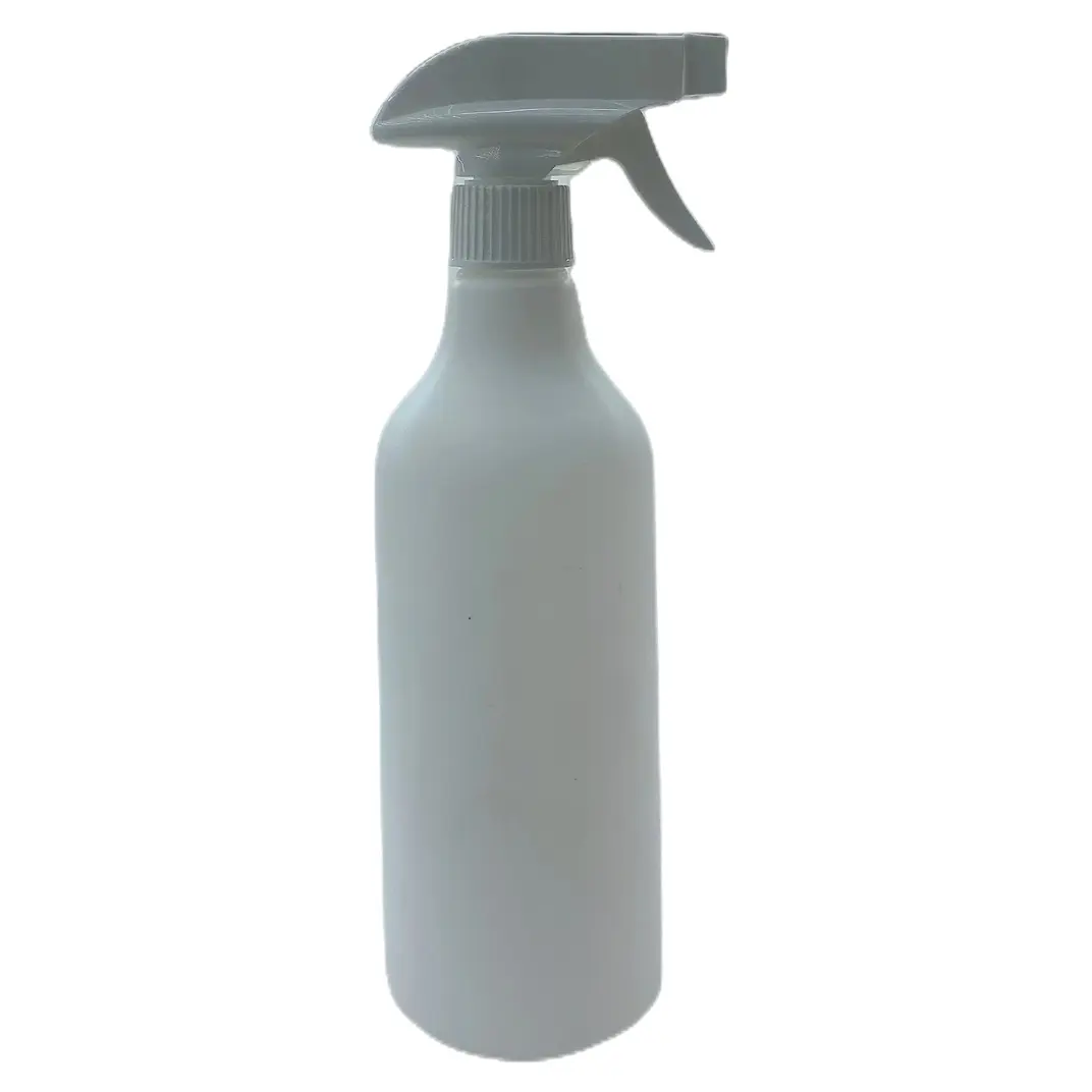 Garrafa plástica vazia de 500ml, garrafa spray de limpeza de mão