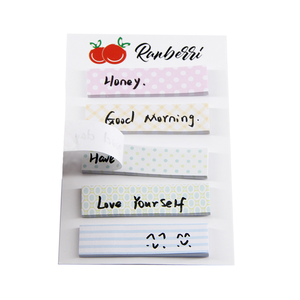 Để làm danh sách đáng yêu động vật ghi chú dán thiết lập in logo logo in nhà sản xuất - Product Image 6