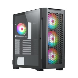 Caja de computadora de escritorio ATX Mid Tower gabinete de juegos pc gamer - Product Image 1