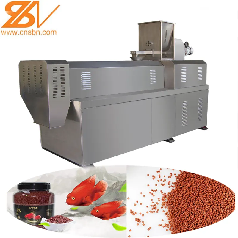 Small scale Pellet fish food/feed making machine manufacturing plant processing line