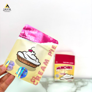 कस्टम मुद्रित कैंडी गंध प्रमाण जड़ी बूटी जिप्लॉक मुनियों मालर बैग 3.5 ग्राम अप पाउच रीसेबल के लिए खड़े हो - Product Image 4