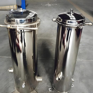 ホテル水処理用ポンプ付き精密水ろ過システム機器SS304 & SS316カートリッジステンレス鋼タンク
