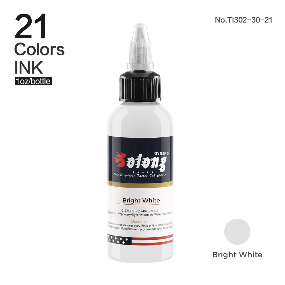 Bright white snow white