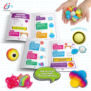 Chengji Bouncy Jumping <strong>Ball</strong> Toy Creative Handmade Science Educational Kit Diy Steam <strong>Experiment</strong> Set - Product Image 2