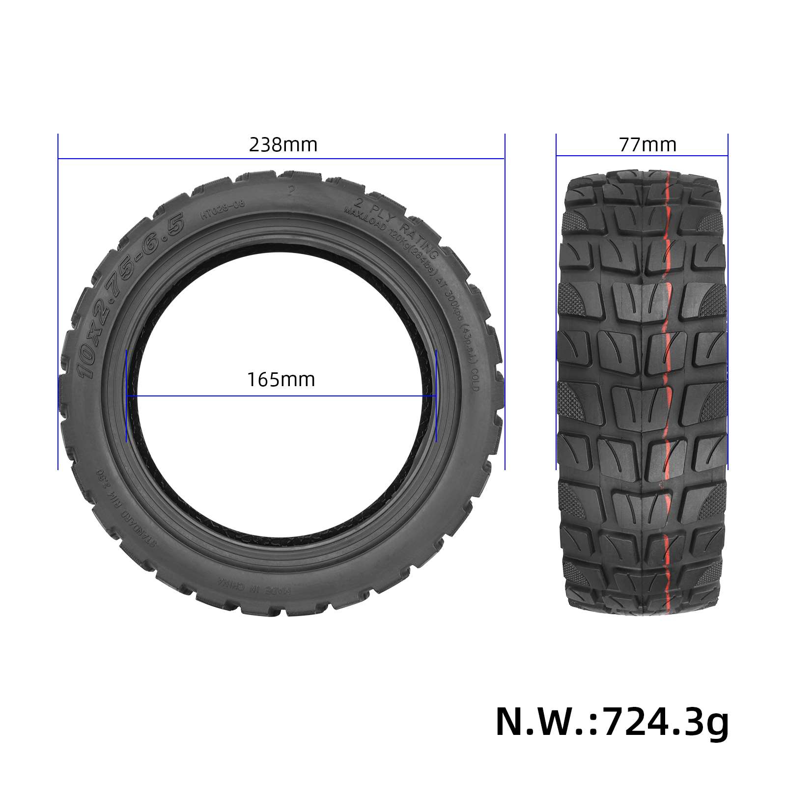 Pneu extérieur tout-terrain 3284,00