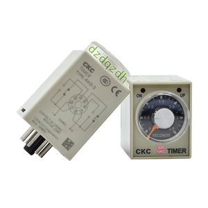 ใหม่เดิม CKC AH3-2 AH3-3รีเลย์จับเวลา AC220 AC24 DC24รอบ8ขา - Product Image 1