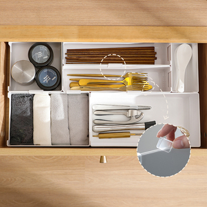 Multi-size Bathroom Organizers and Plastic Storage Organizing Containers Drawer Organizer <strong>Bins</strong> - Product Image 5