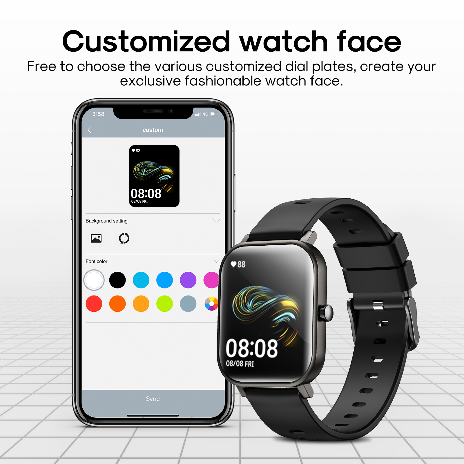 JOYROOM Smart Watch JR-FT1 Pro Sport Watch Blood Oxygen Detection Smartwatch Waterproof IP67 Mobile Phones Android Smart Watch