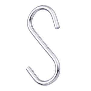 Solid Iron S-Shaped <strong>Hooks</strong> Strong Load-Bearing with Multi-Purpose Usage OEM Model Home Hardware Exhibition Hanging <strong>Hooks</strong> - Product Image 3