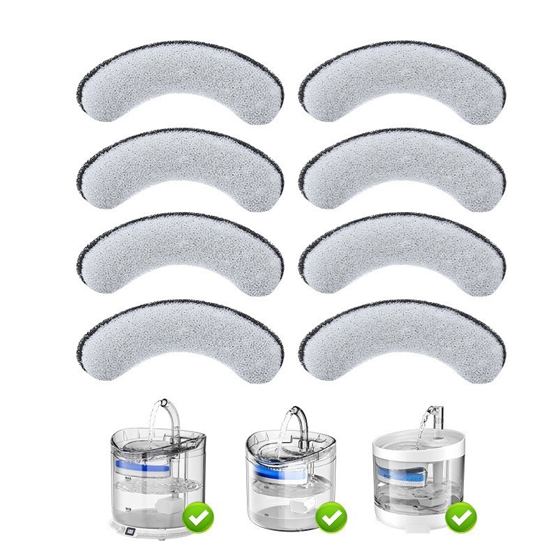 WF050060 black and white filter cartridges pack of 8