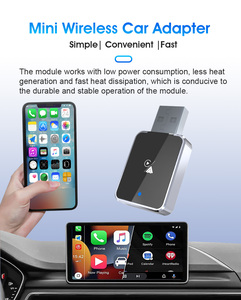 Adattatore automatico Wireless Carplay Android, convertitore Wireless cablato, Ios 10 e Android 10 + 2016 + Auto compatibili - Product Image 6