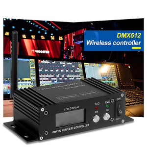SHTX Беспроводной 2.4G DMX-приемопередатчик сценического света диммер отправитель сигнала передатчик и приемник DMX512 - Product Image 5