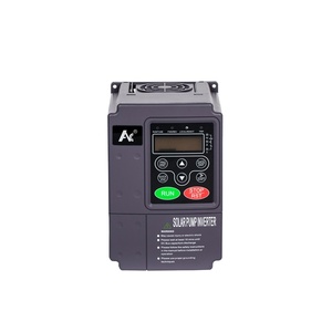 AC Venta caliente 0,75-2.2kw convertidor de frecuencia trifásico 380V Salida de entrada VFD 220V monofásico a trifásico 380V para bomba solar