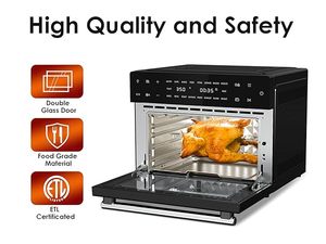 Öl freies Kochen 1800W Multifunktion sofen: Braten, Backen, Braten und Dehydrieren mit 80% weniger Fett Präzise Temperatur 90-450