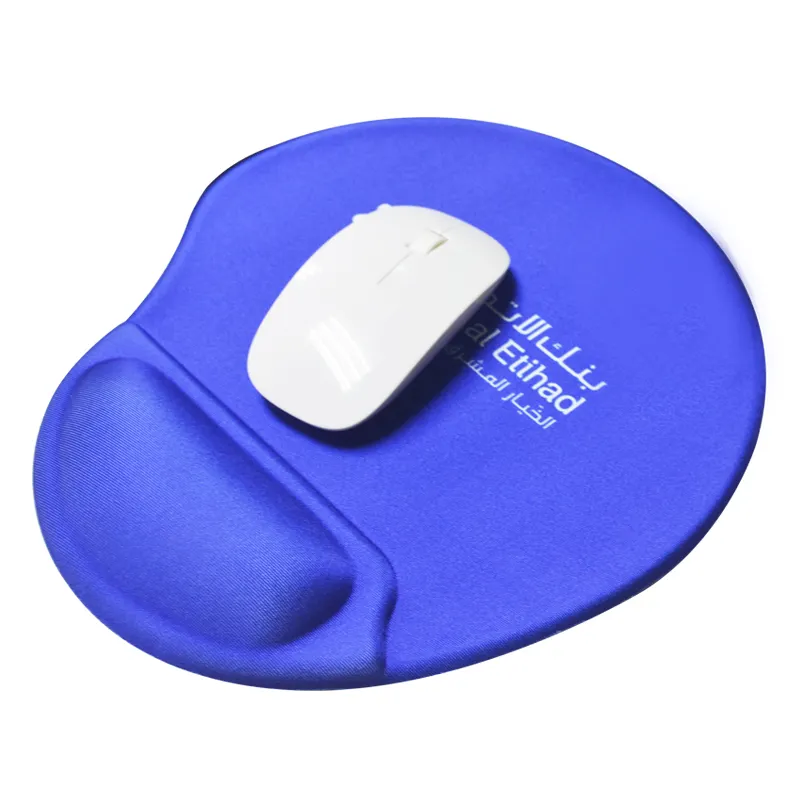 Manufacture Supplier Personalized Blank Printed Photo Insert Mouse Pad Custom Logo Large Gel Wrist Rest Mouse Pad
