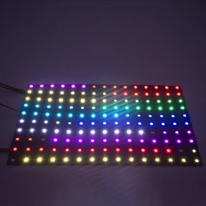 DC5V Адресуемая RGB 256 пиксель RGB WS2812 SK6812 LC8816E 5050 SMD Светодиодная панель 8x8 индивидуальная цифровая светодиодная матричная панель дисплея - Product Image 1
