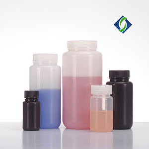 60ml 100ml 125ml 250ml 500ml 1000ml phòng thí nghiệm HDPE/PP nhựa rộng miệng Thuốc thử chai kích cỡ đa dạng cho Thuốc thử lưu trữ - Product Image 2