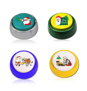 Interactive Dog Communication <strong>Buttons</strong> Personalized Sound Buzzers <strong>Talking</strong> <strong>Button</strong> for Pet <strong>Customized</strong> recordable Sound <strong>Button</strong> - Product Image 1