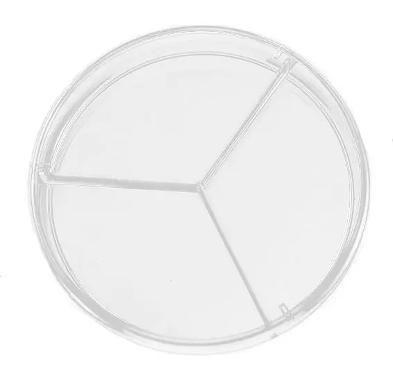 均一厚さ90mmペトリ皿細胞培養ペトリ皿90mm滅菌組織培養プレート