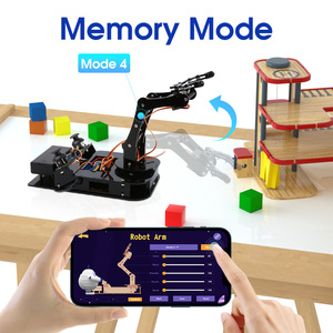 ACEBOTT ESP32 Programmable <strong>Robot</strong> Arm Car Kit for <strong>Arduino</strong> Smart <strong>Robot</strong> Car Set for Learning Education Automation Kits