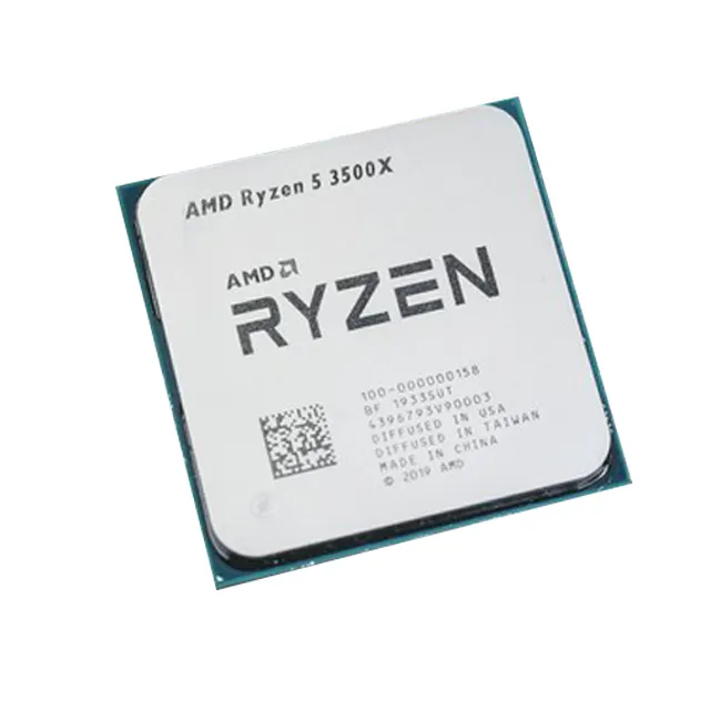 Untuk AMD R Yzen 5 3500X R5 3500X 3.6 GHz Enam-inti Enam-benang CPU Processor 7NM 65W L3 = 32M 100-000000158 Socket AM4