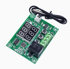 Controlador de temperatura digital de alta precisión, interruptor de doble pantalla para kits de módulos electrónicos, control de precisión 0,1 - Product Image 1