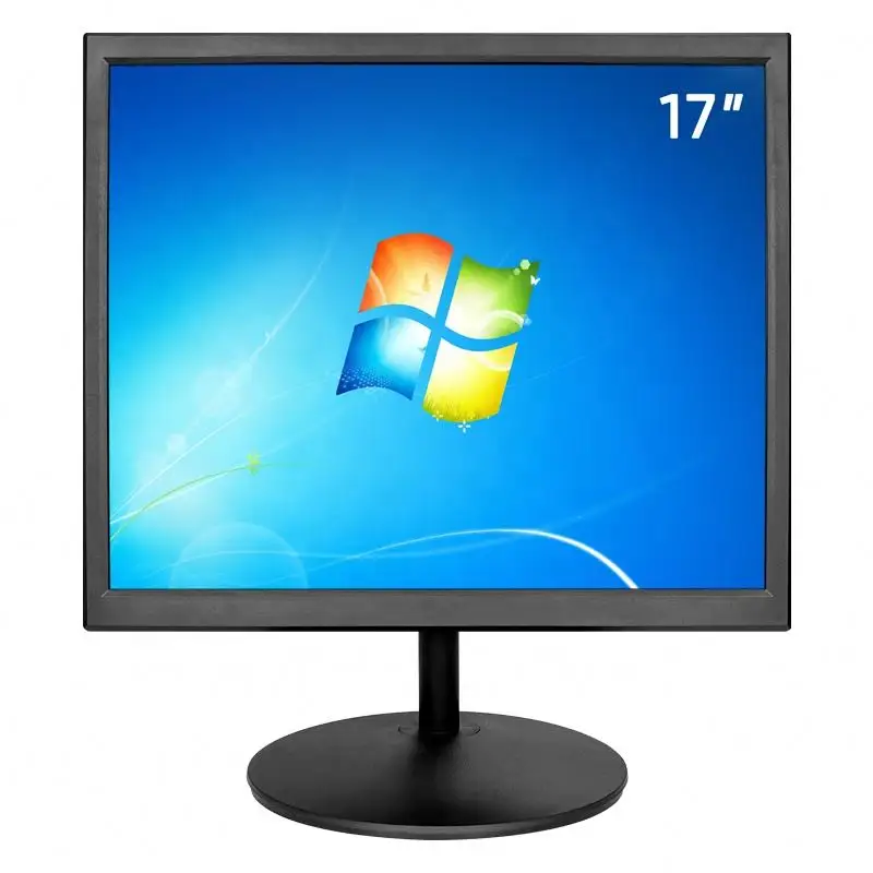 Usato ricondizionato prezzo economico 15 "19" 20 "22" 24 "27 pollici 1920*1080 Lcd Led Desktop Pc Display Business Office Computer Monitor