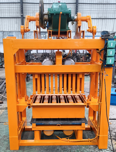 手動操作レンガブロック製造機4-40a人気デザイン中空舗装レンガメーカー - Product Image 6