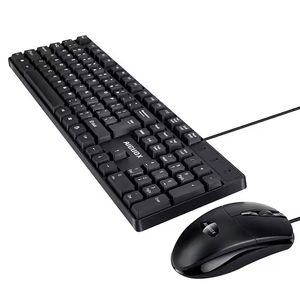 <strong>Computer</strong> Wired USB Office <strong>Keyboard</strong> and <strong>Mouse</strong> Combo Ergonomic Teclados Waterproof Finger <strong>Mouse</strong> <strong>Keyboard</strong> for Gaming - Product Image 1