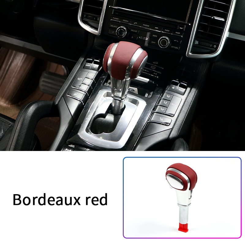 Leather-Bordeaux red