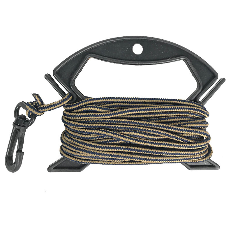Black handle, 6-meter random colored rope