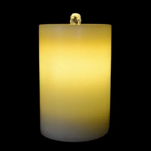 D3 "H4" 5 "6" velas de Pilar LED recargables luces de velas de cera de parafina parpadeantes sin llama con llama móvil para boda Navidad