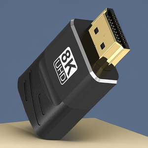8K HDMI Male Female Adapter OTP Turn Head <strong>TV</strong> Monitor Projector Casting Screen Interface for <strong>Computer</strong> Set-Top Box Laptop - Product Image 5