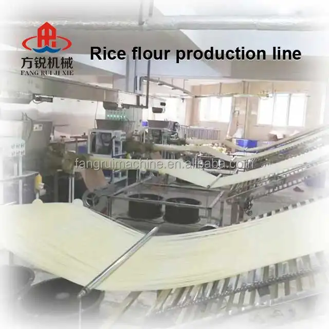Linea di produzione automatica per la lavorazione della pasta, estrusore di noodle vermicelli a freddo, farina di mais di riso che forma la macchina in acciaio inox