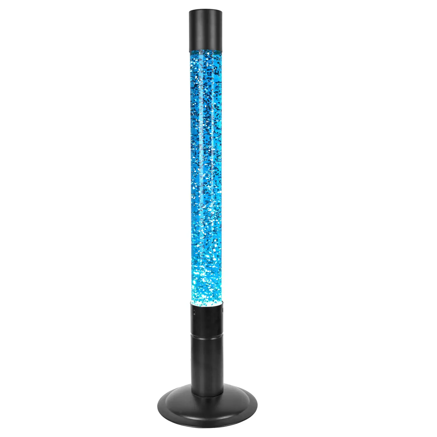 Großhandel Blau Rot Grün Batterie betriebene Flüssigkeit LED-Licht Kit Boden Lava Glitter Lampe