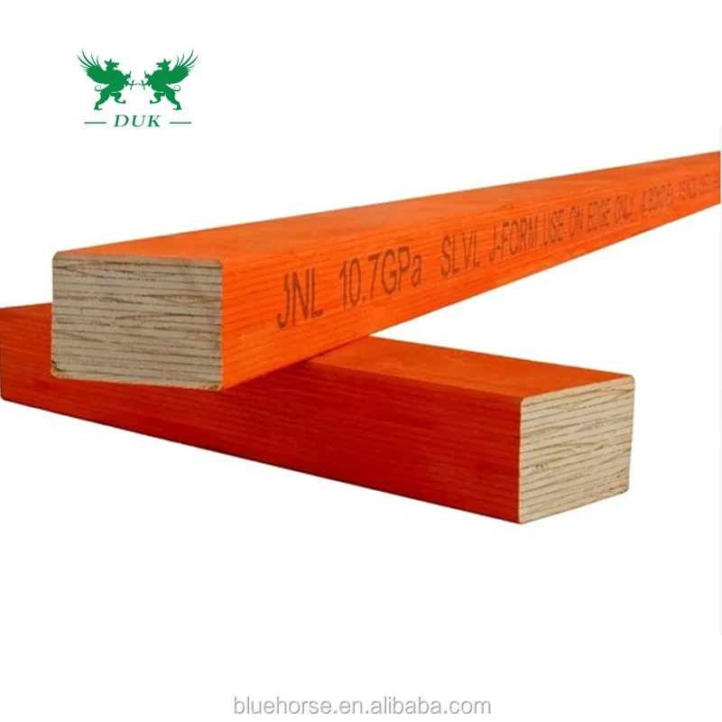 H2S mối bảo vệ nhiều lớp Veneer Lumber (lvl) thiết kế gỗ giá của lvl dầm Stud 2x4 dầm gỗ ván ép F17 lvl