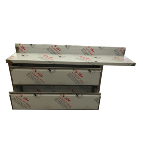 ตู้สแตนเลสสำหรับใส่พิซซ่า/เบอร์เกอร์แบบปรับแต่งจานพร้อมกระทะส่วนผสมซอสผลไม้สำหรับห้องครัว - Product Image 6