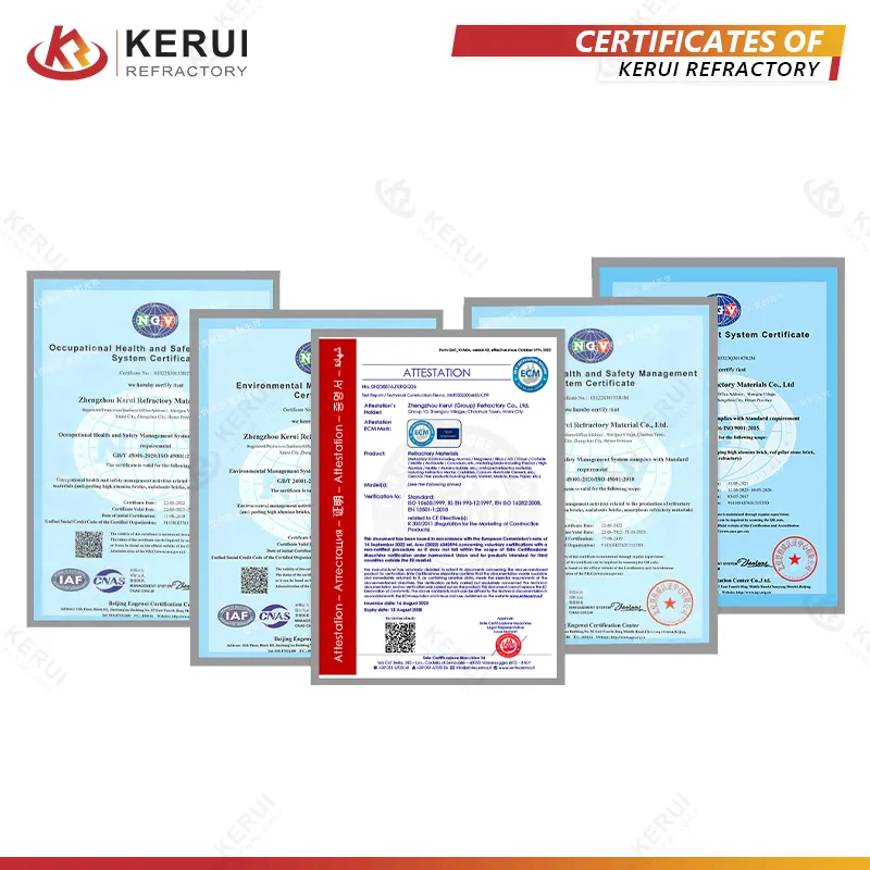 KERUI Relatively Thermal Ceramic Fiber Insulation Board For Cement Kilns