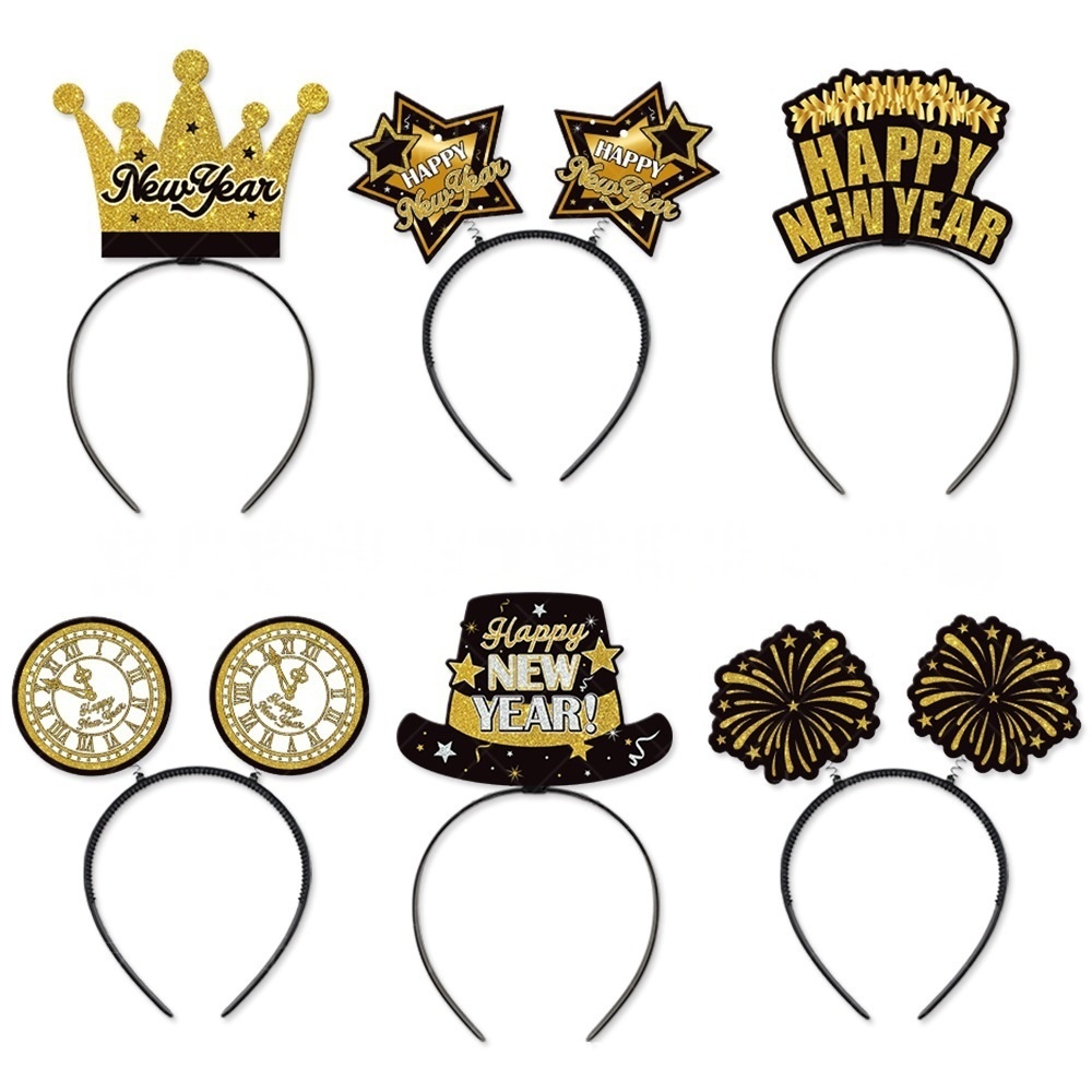 Black-Headband-6pcs
