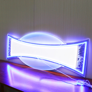 Dükkanlar için restoran ışıklı tabela harfleri tabela tabela tasarımları 3D elektronik LED açık alan işaret panosu logosu - Product Image 6